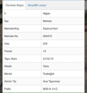 Niğde Sazlıca Yeni Mahalle 4 Adet Satılık Arsa 6