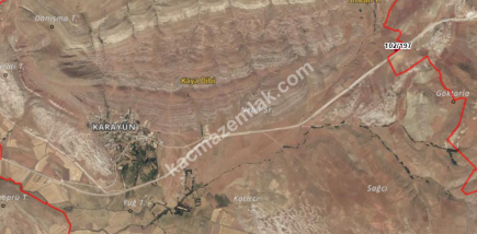 Sivas Satılık Tarla - Karayün Köyü 2108M2 3