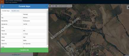 Tekirdağ Malkara Kavakçeşme Köyünde Satılık Tarla 5