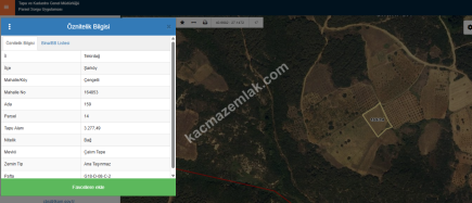 Tekirdağ Şarköy Çengelli Mahallesi Satılık Tarla 5
