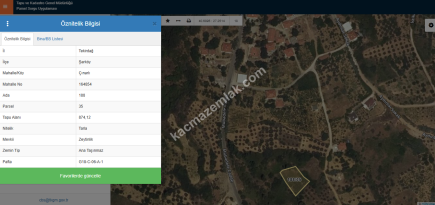 Tekirdağ Şarköy Çınarlı Mahallesi Satılık Tarla 2