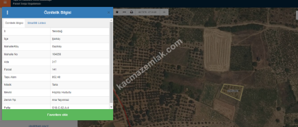 Tekirdağ Şarköy Gaziköy Mahallesi Satılık Tarla 15