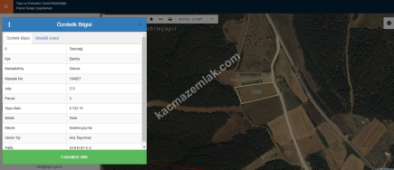Tekirdağ Şarköy Gölcük Mahallesi Satılık Arazi 9