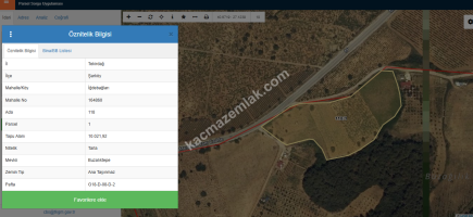 Tekirdağ Şarköy İğdebağları Mahallesi Satılık Tarla 14