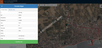 Tekirdağ Şarköy İstiklal Mahallesi Satılık İmara Yakın 11