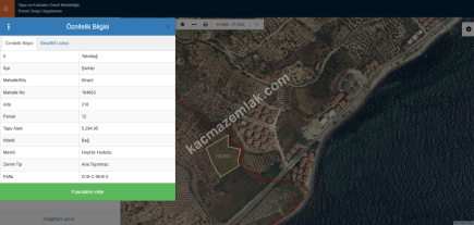 Tekirdağ Şarköy Kirazlı Hoşköy Hududu Satılık Tarla 10