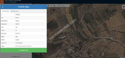 Tekirdağ Şarköy Yeniköy Mahallesi Satılık İmarlı Tarla 4