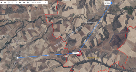 Uşak Eşme Şehitli Köyünde Satılık Tarla 3