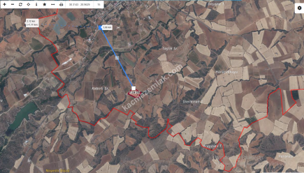 Uşak Eşme Yeşilkavak Köyünde Satılık Tarla 3