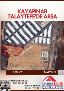 Diyarbakır Talaytepe 4.Sanayi Bölgesinde Satılık Arsa