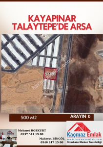 Diyarbakır Talaytepe 4.Sanayi Mahallesi Satılık Arsa 1