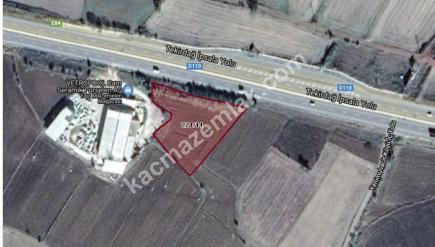 Keşan Yenimuhacr Satılık 14 Dönüm Sanayi Ceryanlı Arsa 3