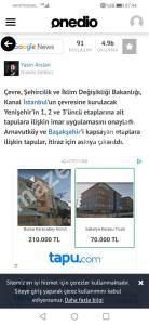 Arnavutköy Çilingir Mah Satılık Kanal Manzaralı Arsa 2