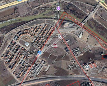 Sivas Satılık Arsa- Karşıyaka Ticari İmarlı 1210M2 8