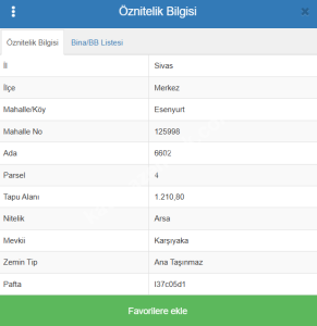 Sivas Satılık Arsa- Karşıyaka Ticari İmarlı 1210M2 4