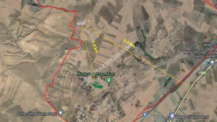 Ankara Polatlı Da Satılık 1000 M2 Tek Tapu İmarlı Arsa 2