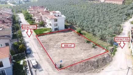 Mudanya Hasköy'de İmarlı 688M² Arsa 18