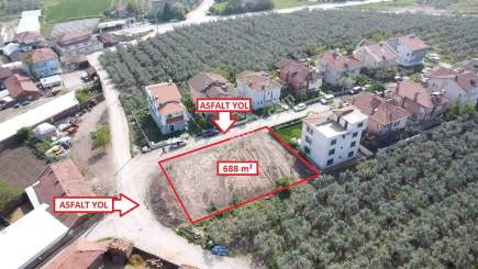 Mudanya Hasköy'de İmarlı 688M² Arsa 2
