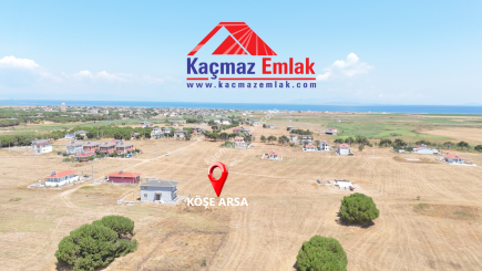 Biga Çeşmealtı Enginkette Satılık Köşe Villa Arsası 2