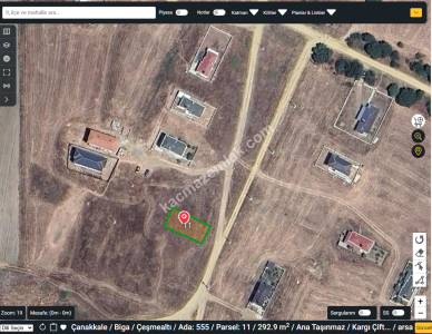 Çanakkale Biga Çeşmealtı Satılık Villa Arsa Arazi 293M2 2