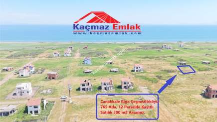 Biga Çeşmealtı'Nda Denize 170 Mt. Satılık Kelepir Arsa