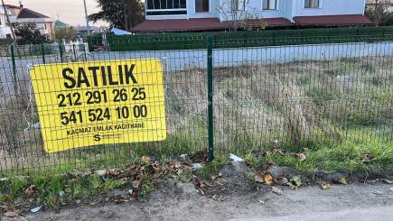 Büyükçekmece Güzelce'de 410 M2 Satılık Villa Arsası 4