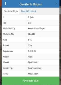 Niğde Kaçmaz Emlaktan Kemerhisar Tepe Satlık Arsalar 3