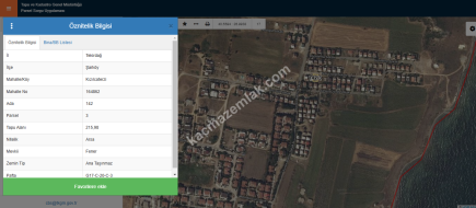 Tekirdağ Şarköy Kızılcaterzi Mahallesi Satılık Natamam 7
