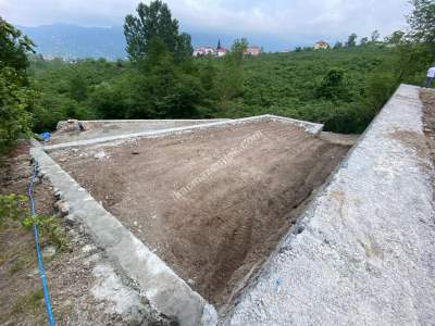 Trabzon Gözalan Da Satılık Duvarları Yapılı Arsa 1