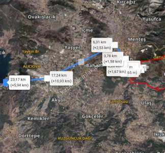 Kalınağıl Köyünde Satılık Zeytinlik Arsa 3