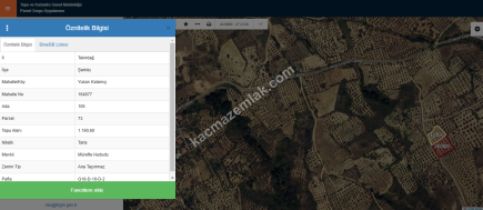 Tekirdağ Şarköy Yukarıkalamış Mah. Satılık Zeytinlik 12