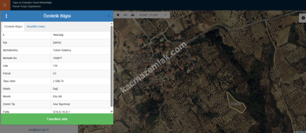 Tekirdağ Şarköy Yukarıkalamış Mah. Satılık Zeytinlik 7