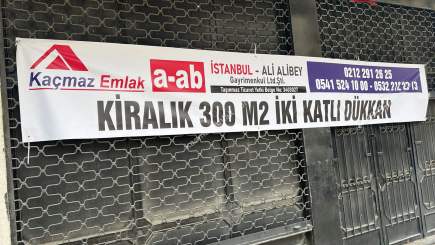 Kağıthanede Önü Açık 2 Kat 350 M Kiralık Düz Giriş Depo 2