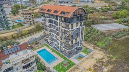 Avsallar'da Satılık Eşyalı 1+1 Sıfır Daire 7