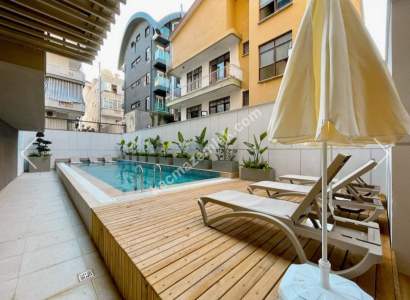 Alanya Kleopatra'da Lüks 1+1 Eşyalı Satılık Daire 5