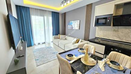 Alanya Mahmutlar'da Eşyalı 1+1 Satılık Daire 5