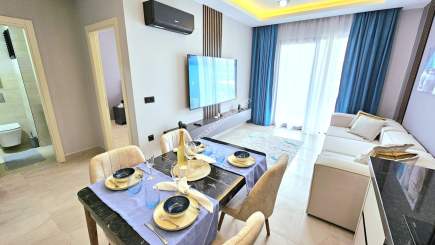 Alanya Mahmutlar'da Eşyalı 1+1 Satılık Daire 6