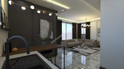 Antalya Döşemealtı'nda Lüx 1+1 Giriş Kat Butik Sitede 6