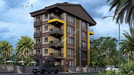 Antalya Döşemealtı'nda Lüx 1+1 Giriş Kat Butik Sitede 9