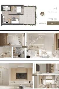 Elit Konumda Lüx Satılık 1+1 Daireler 2