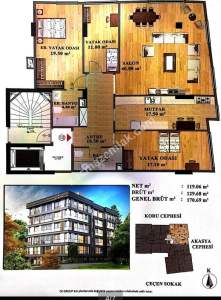 Acıbademde Arakat Koru Manzaralı 12+ M2 Net Satılık 3+1 24