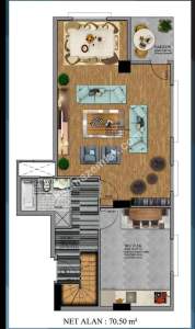 Acıbadem Caddesinde Sıfır Binada 4+1 Satılık Ara Dublex 1