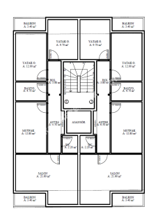 Sivas Satılık Daireler- Alibaba Mah. 2+1 95M2 4