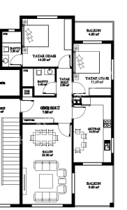 Sivas Satılık Daire - Eğriköprü Mah. 2+1 95M2 1