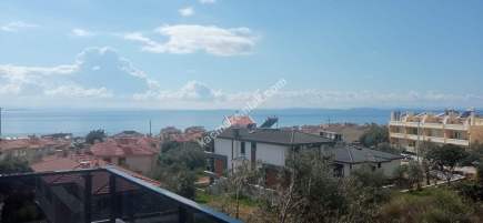 Altınoluk'da 3+1 Deniz Manzaralı Satılık Dublex Villa 15