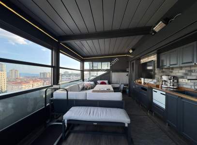 Kadıköy Bostancı'da Teraslı Deniz Manzaralı 4+2 1