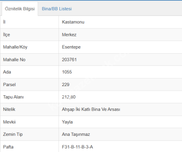 Kastamonu Merkez Yatırımlık Konut Arsa 3