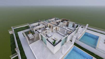 Manavgat Evrensekide Lüks 4+1 Sıfır Satılık Villa 38