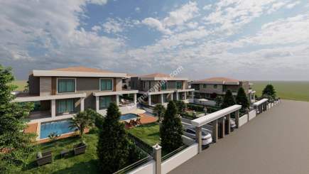 Manavgat Evrensekide Lüks 4+1 Sıfır Satılık Villa 17