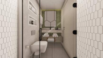 Manavgat Evrensekide Lüks 4+1 Sıfır Satılık Villa 34